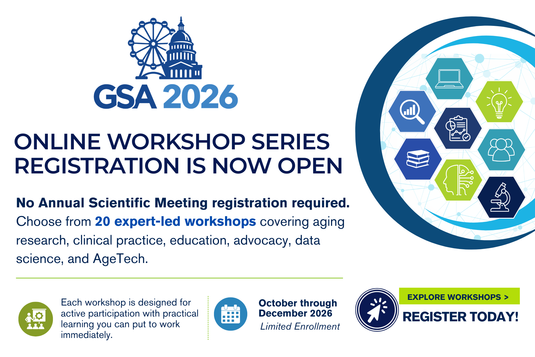 GSA 2026 Workshops